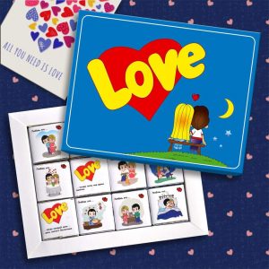 Подарунок недорогий на День закоханих 14 лютого Love is ... (Київ. Україна)