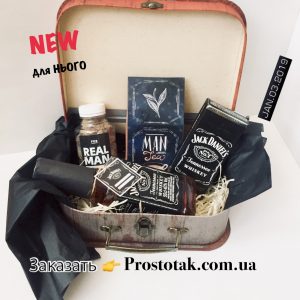Набір з фірмовим шоколадом Jack Daniels