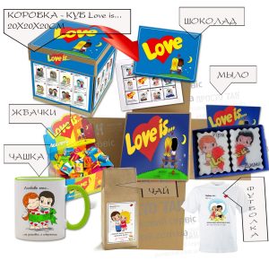 Подарунковий набір Love is...