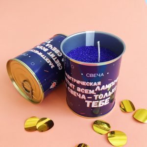 Свеча-консерва ЛАМПОЧКА