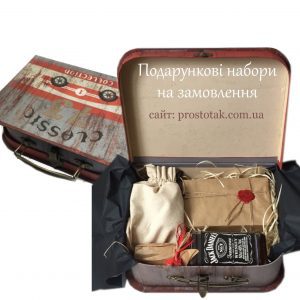 Набор с виски виски джек дэниэлс 0,5л