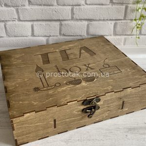 Коробка для чайних пакетиків купити Києві. Аксесуари для зберігання.