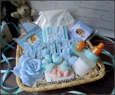 Подарочное мыло набор новорожденного