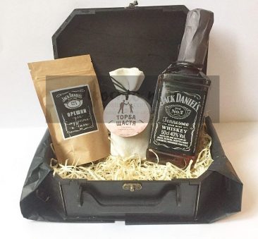 Подарочный набор с виски Jack Daniels