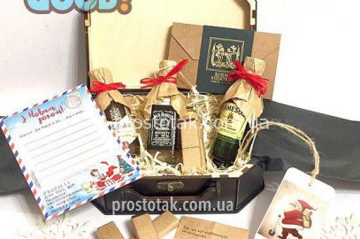 Набір "Новорічний" з запискою для Діда Мороза