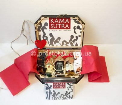 Подарочный набор Камасутра с мини спиртным