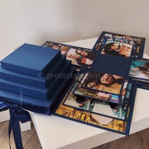 Куб memory box с фотографиями на 4 разворота