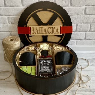 Подарок мужчине на День рождения набор "Запаска" со стаканами для виски ...