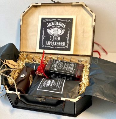 Подарок мужчине виски Jack Daniels