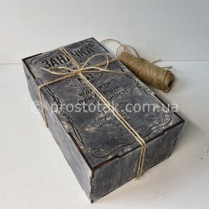 Дерев'яна коробка 26x16X10 купити в Києві