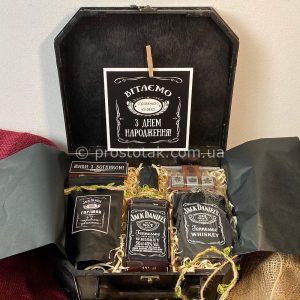 Подарок мужчине с виски Jack Daniels