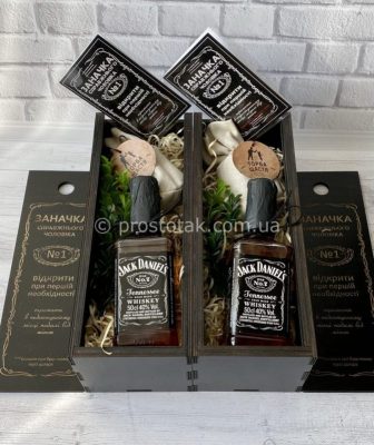 Подарок для руководителя с виски Jack Daniel's
