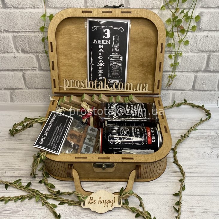 Подарок для мужчины с Теннесси виски Jack Daniel's (0,35л)-Vip.2 ⋆ ...