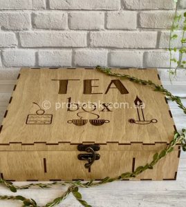 Коробка для пакетиков чая на 12 ячеек