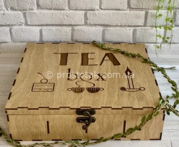 Коробка для пакетиків чаю