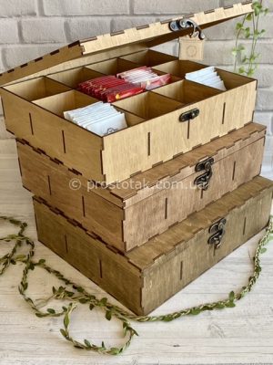 Коробка для пакетиків чаю