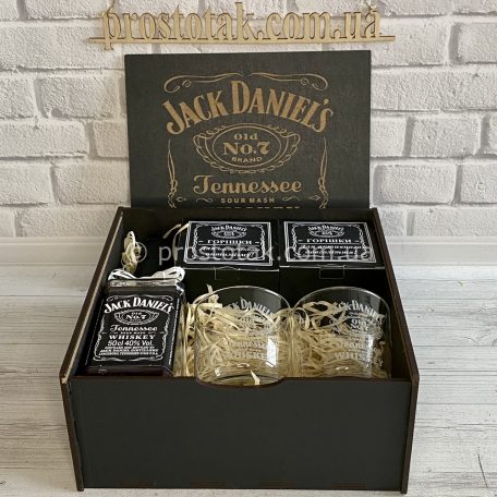 Jack Daniel's виски подарок на День рождения доставка Новой почтой