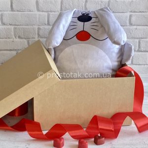 подушка іграшка зайчик побігайчик індивідуальний друк на подушках