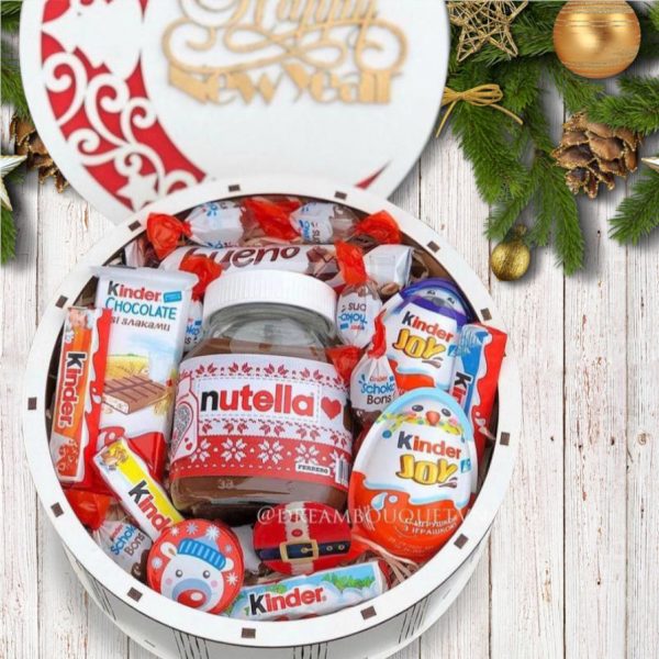 Бокс солодощів "Новорічна куля"