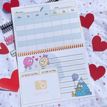 Календар щоденник першого року розвитку малюка альбом для новонародженого