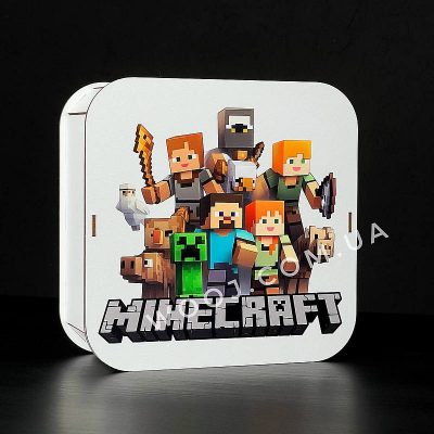 Коробка для подарунків в дизайні №1 “Minecraft”