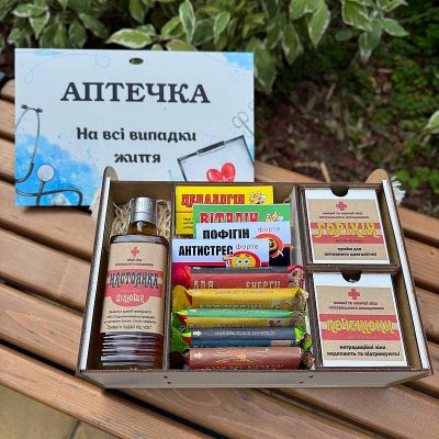 Солодка аптечака - гарний подарунок на День народження