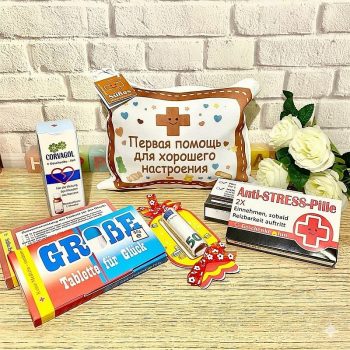 Креативні подарунки солодкі аптечки