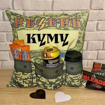 Подушка органайзер з трьома кишенями